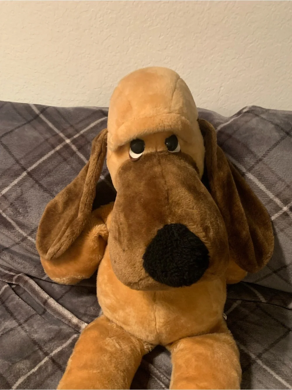 Vintage Doogan The Hound Dog Plush Stuffed Animal Toy Animal Fair